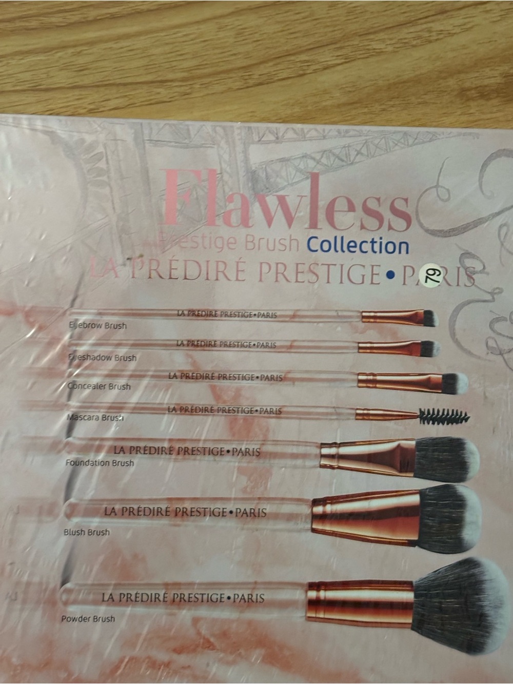 BNIB Flawless Prestige Brush Collection by LA PRÉDICE PRESTIGE •  Brushes